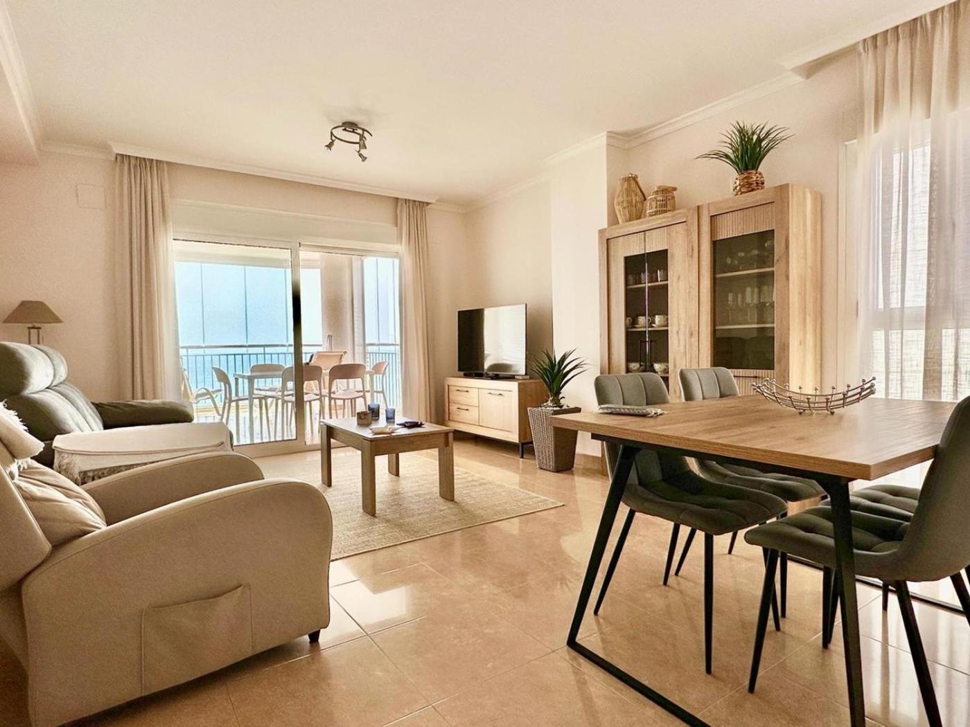 Porto Azul 10A Frontal Penon & Sea View First Line Arenal Beach Calp Exterior foto